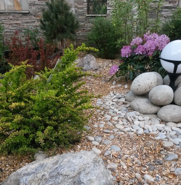 Steinbeet im Vorgarten anlegen - 12 Ideen für den Steingarten