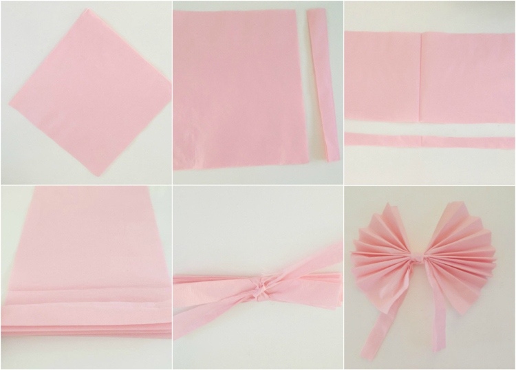 servietten-falten-anfaenger-bastelidee-geburtstag-rosa
