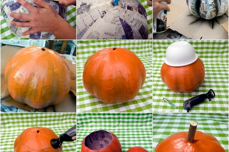 Basteln Mit Pappmache Zu Halloween Tolle Ideen Mit Anleitung