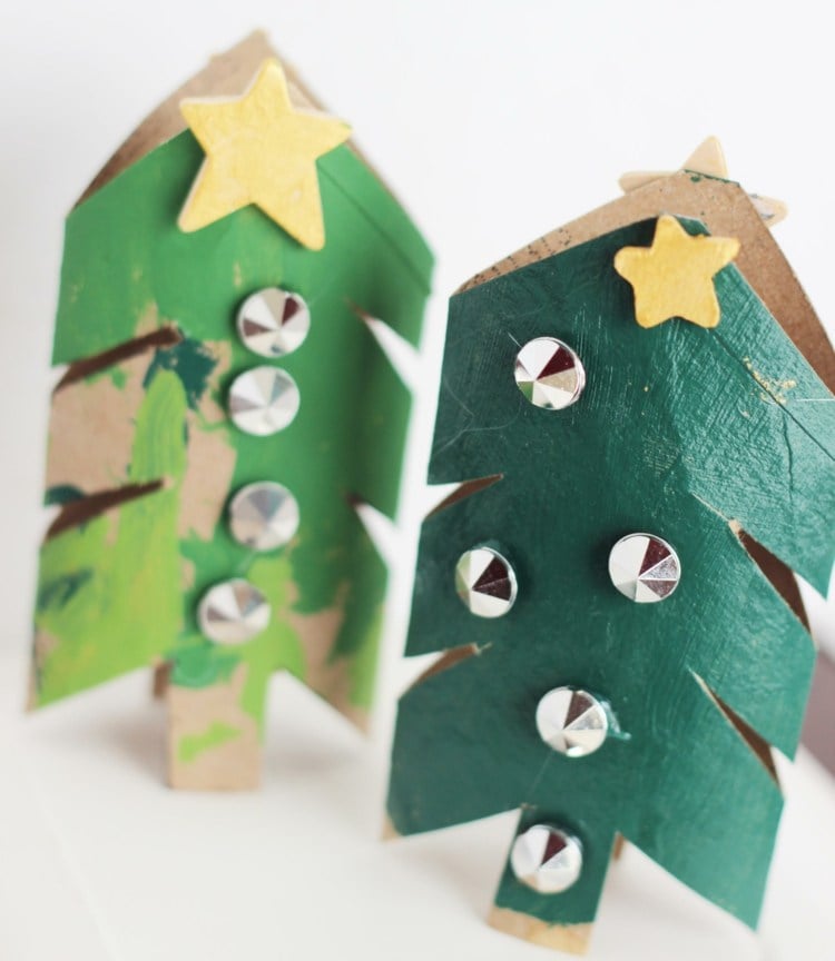 Basteln mit Klorollen zu Weihnachten  20 tolle Recycling Ideen