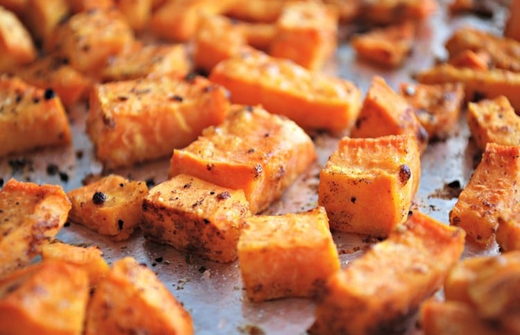 Süßkartoffel Rezepte geschmack-kalorien-gesund-backofen-zubereitung