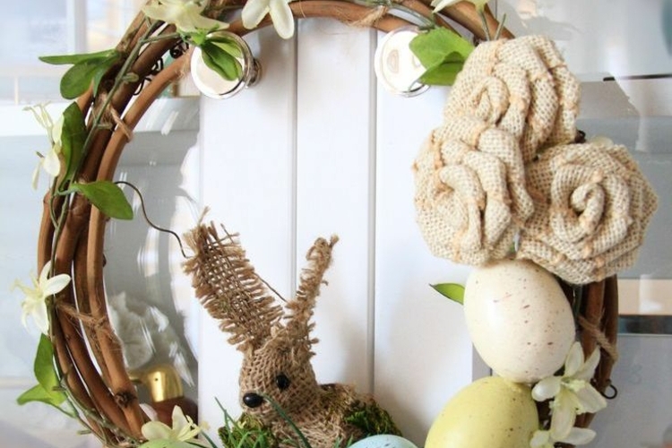 Kranz Mit Eierschalen Basteln Zu Ostern Diy Ideen F R Den Fr Hling