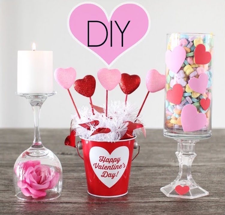 35 Valentinstag Ideen für Dekoration, die man einfach selber ...