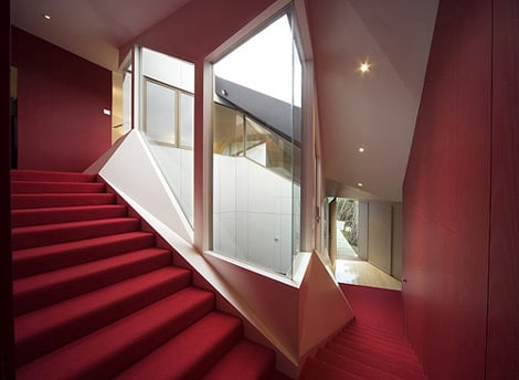 Moderne und spannende Architektur - Innendesign - Treppe