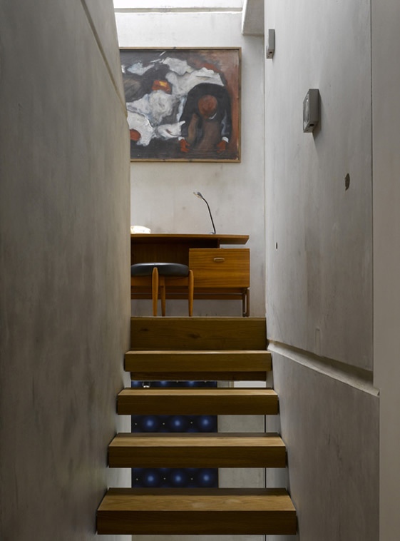 Haus in London- moderne Treppe