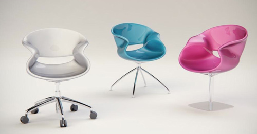 Ergonomisches Design - Eidos Stühle von Nuvist