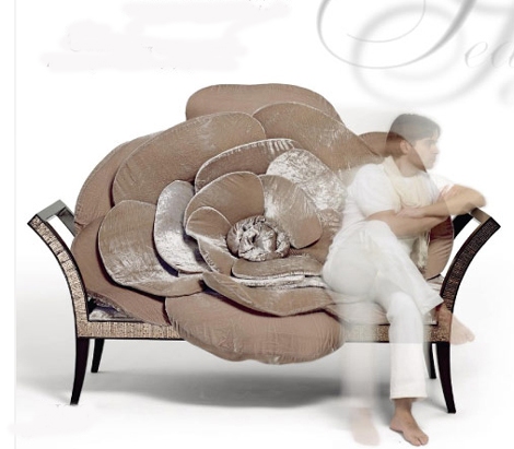 Sofa Rose Sitzbereich Armlehnen
