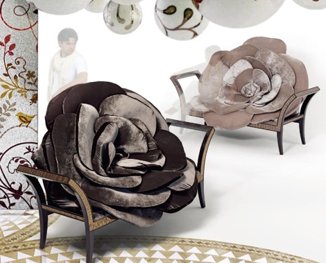 Fantasievolle Möbel von Sicis - rosen