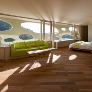 modernes innovatives Hausdesign-grüner Sofa