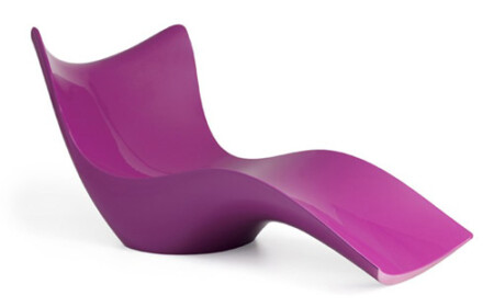 Lounge Sessel von Vondom in lila