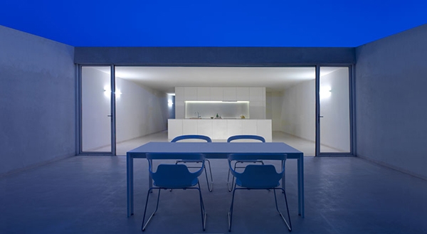 Moderne Architektur in Spanien -esszimmer