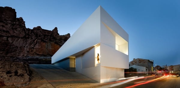 Moderne Architektur in Spanien -fernblick