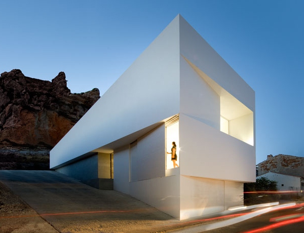 Moderne Architektur in Spanien -nah