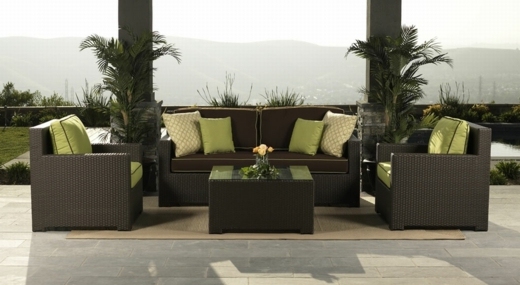 Moderne Outdoor Möbel aus Rattan