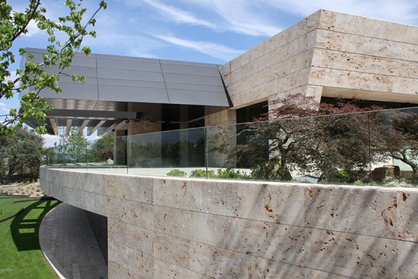 Modernes Zen Haus in Madrid- terrasse