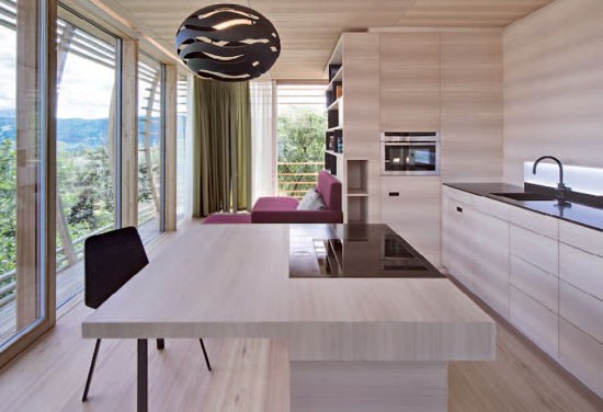 Öko-Hausdesign -küche