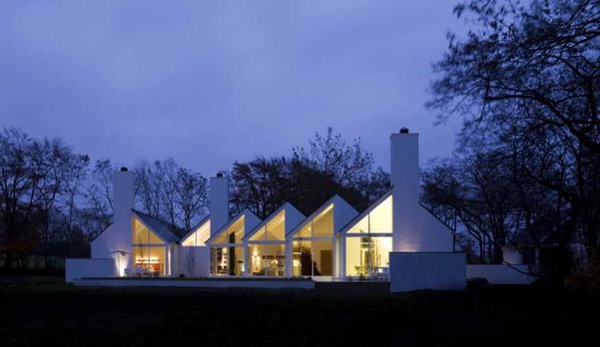 Papierfaltkunst-Haus innovative Architektur
