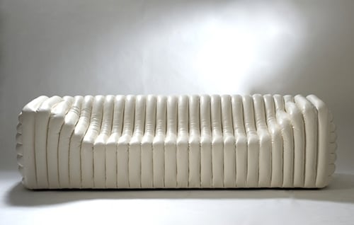 Polyurethane-Sofa von Versace -creme