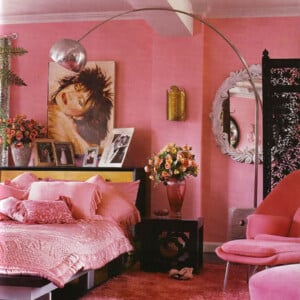 Rosa Schlafzimmer von Betsez Johnson