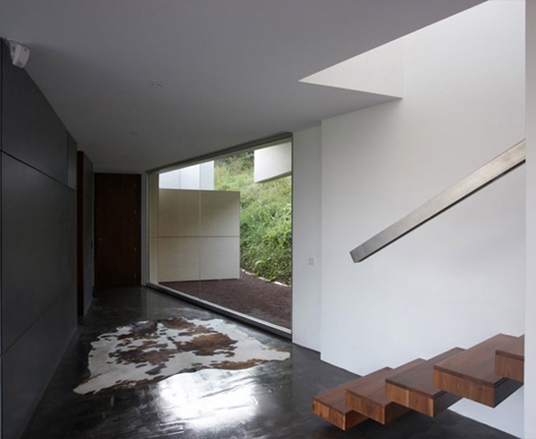 ein minimalistisches Anwesen - Innendesign Foyer