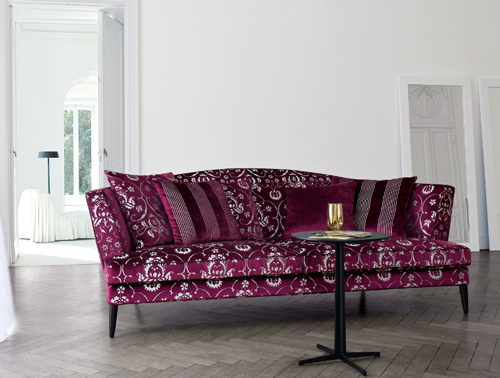 Schickes Möbeldesign von Busnelli - rosa