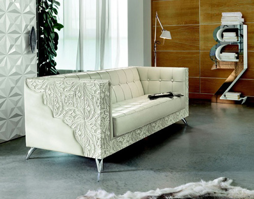 Sofa in Hollywood-Stil