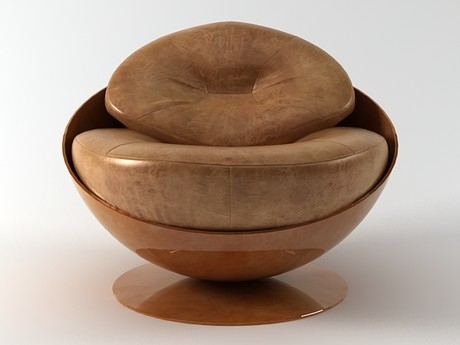 Eiförmiger Sessel - Esfera Sessel von Etel