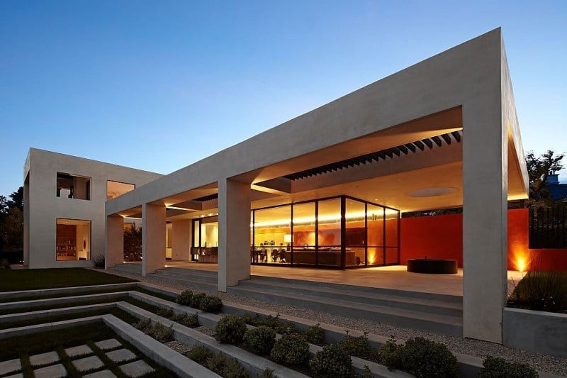 minimalistischen Hausarchitektur