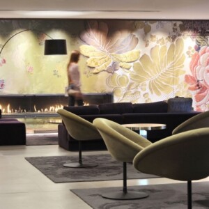 moderne elegante stilvolle Inneneinrichtung - Lobby