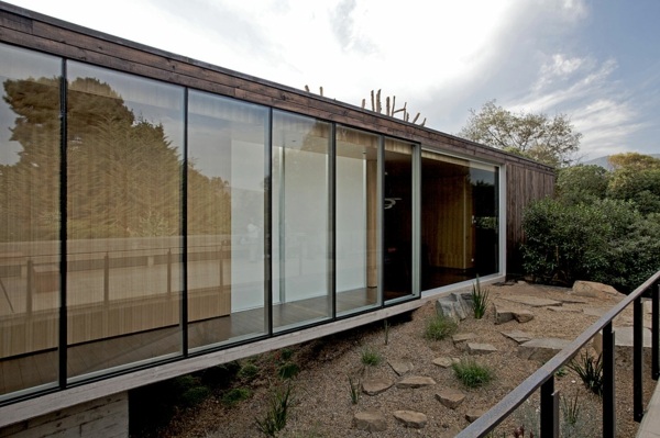 Ein Gartenhaus mit modernem Design