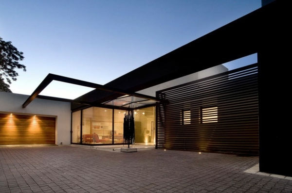 moderne minimalistische Fassade