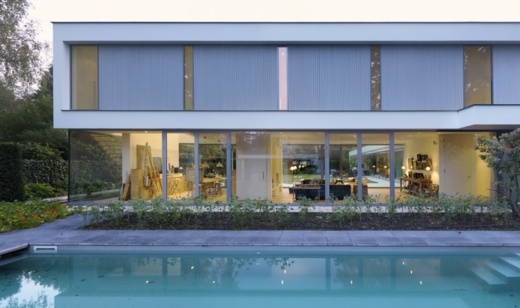 minimalistische Architektur - Pool im Haus O