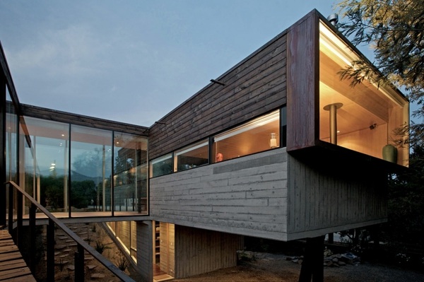 Moderne Wochenendhaus von den dRN Architekten aus Santiago