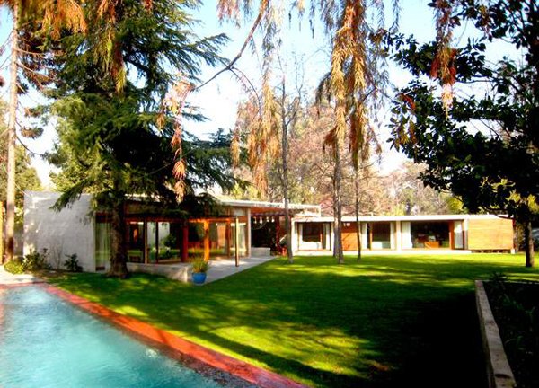 ein modernes Haus in Santiago - Pool