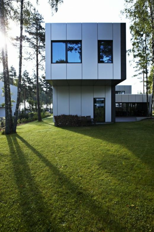 minimalistische Hausarchitektur in Estland