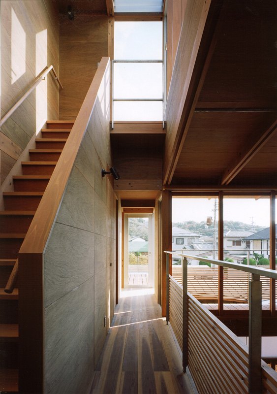 interessante japanische Archtektur - Treppe