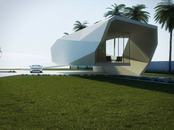 modernes-Küstenhaus-minimalistisches-Design-vorne