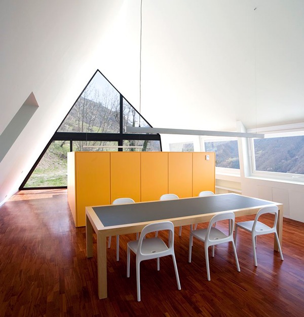 minimalistisches  Landhaus - Esszimmer