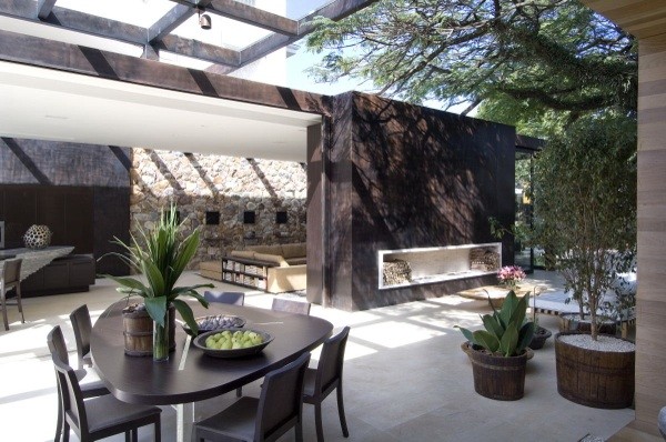 modernes Loft Design - Garten