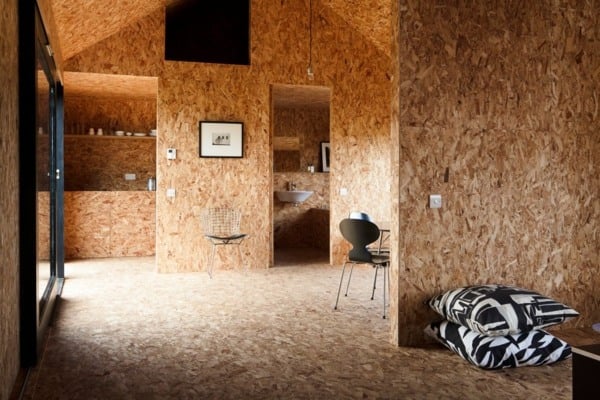 moderne minimalistische Inneneinrichtung - Wohnzimmer