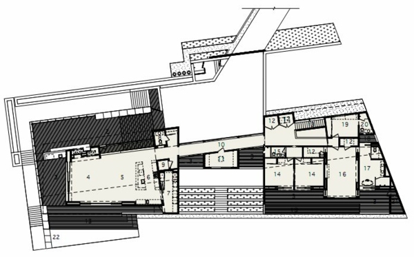 Loci Haus Architekturplan