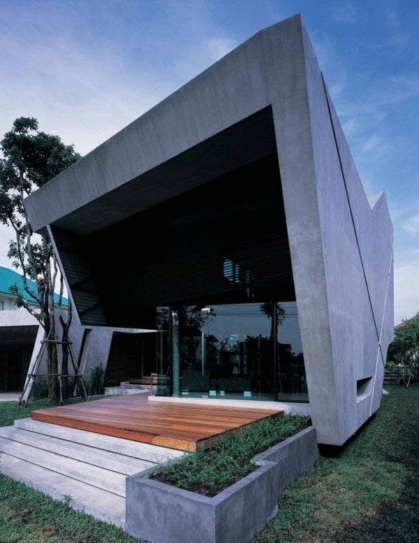 minimalistisches Hausdesign in Thailand von Vaslab Architekten