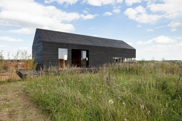 nachhaltiges Haus- moderne Fassade