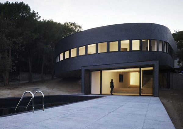 spiralförmiges Hausdesign von Subarquitectura