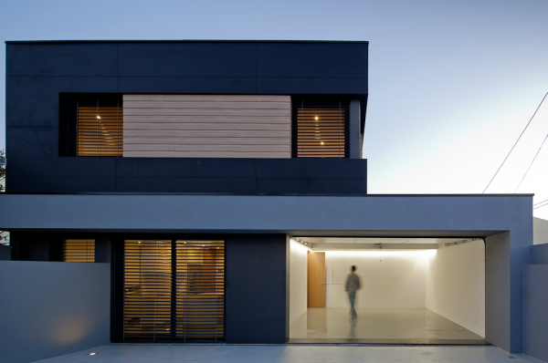 stilvolle minimalistische Architektur - garrage