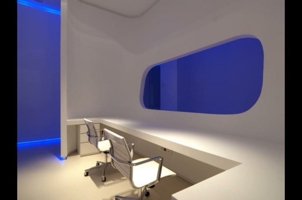 moderner Konferenzraum - minimalistische moderne Architektur