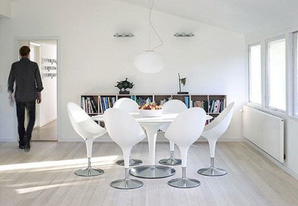 weiße Esszimmer Möbel