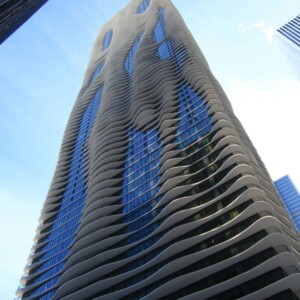 Aqua-Turm-Chicago-moderne-Architektur