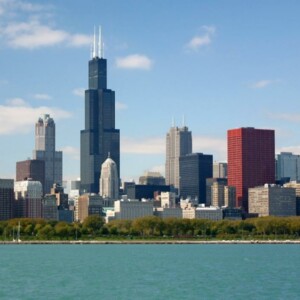 Chicago-USA-Stadtpanorama