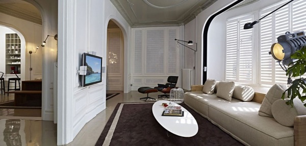 Luxus-modernes-Wohnzimmer-Design